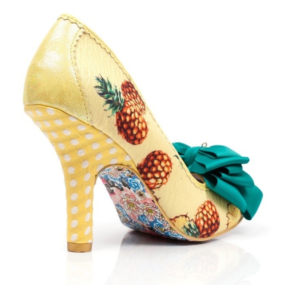 ISO Irregular Choice Ascot Pineapple Heels - Picture 3 of 4